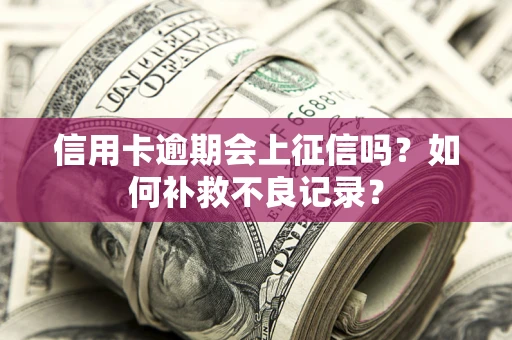 济南信用卡逾期会上征信吗？如何补救不良记录？