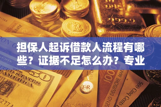 济南担保人起诉借款人流程有哪些？证据不足怎么办？专业律师解答