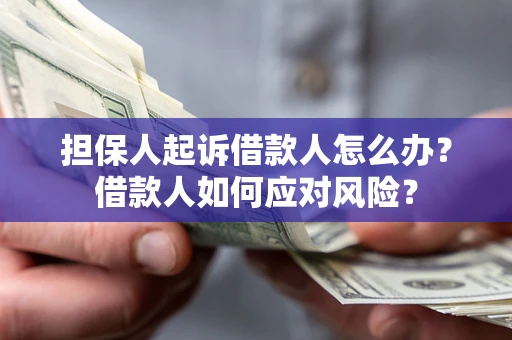 济南担保人起诉借款人怎么办？借款人如何应对风险？